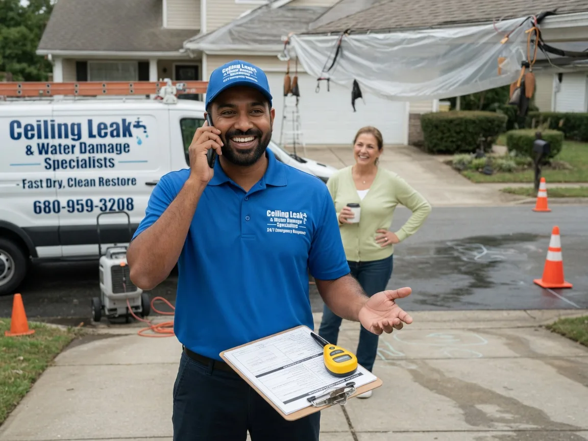 Ceiling Leak Cleanup Kearneysville, WV FAQs